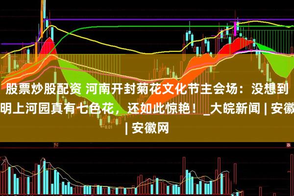 股票炒股配资 河南开封菊花文化节主会场：没想到清明上河园真有七色花，还如此惊艳！_大皖新闻 | 安徽网
